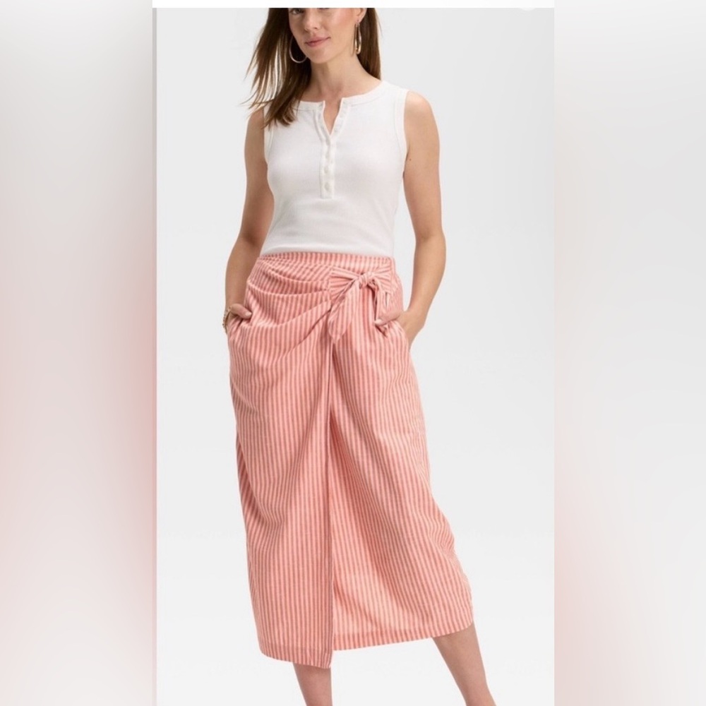 Target Universal Thread Striped Wrap Skirt